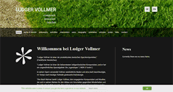 Desktop Screenshot of ludger-vollmer.de