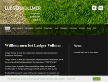 Tablet Screenshot of ludger-vollmer.de